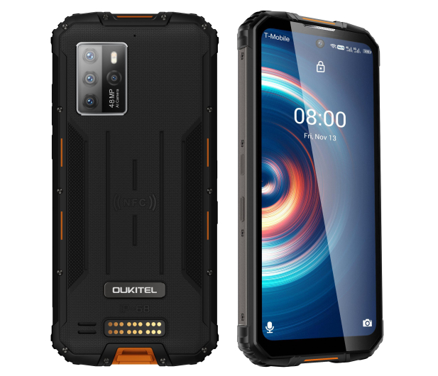 OUKITEL WP10 5G 8/128GB 8000mAh pomarańczowy - 618681 - zdjęcie